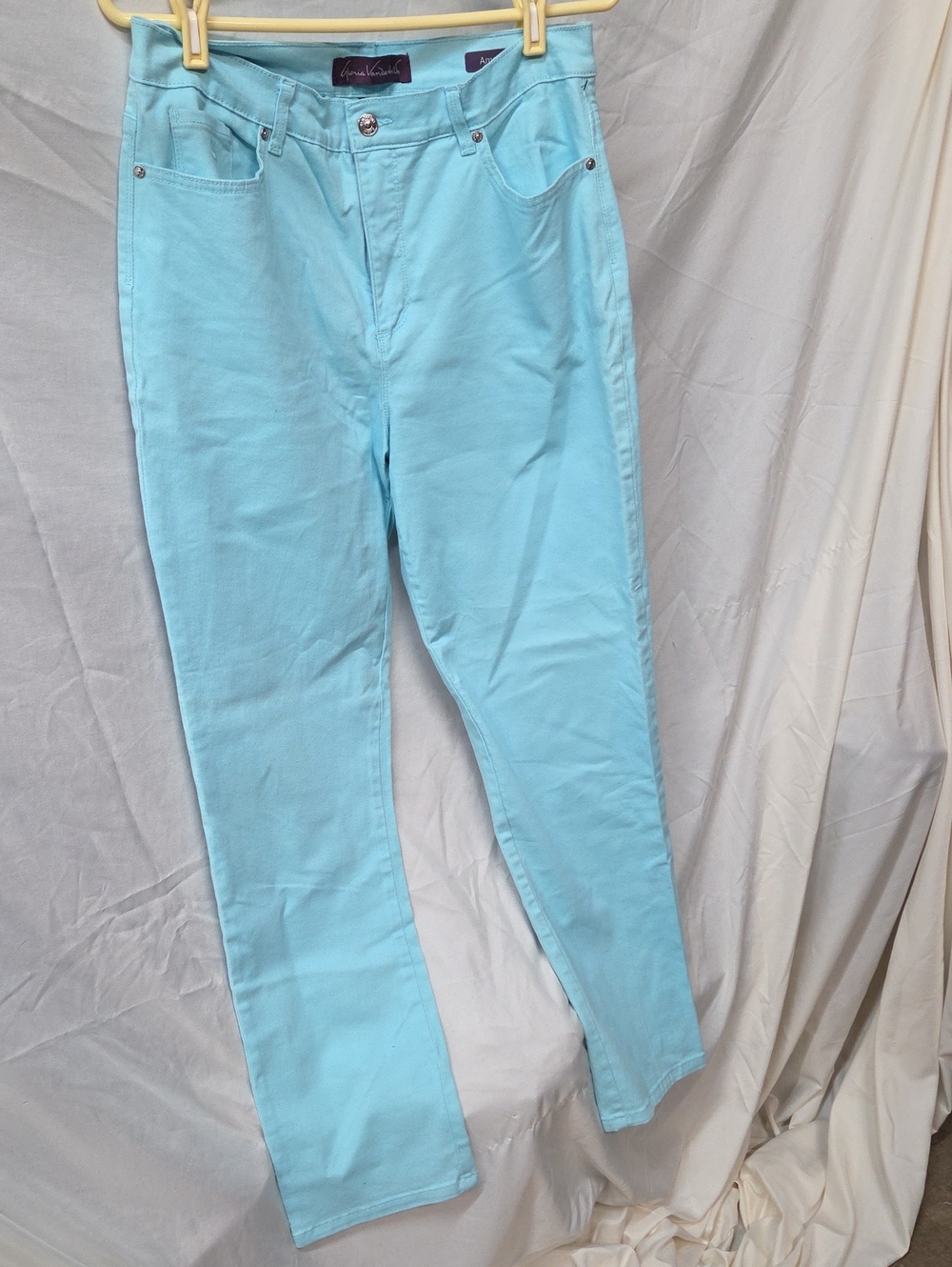 Gloria Vanderbilt Light Blue Slim Straight Women's Jeans 12